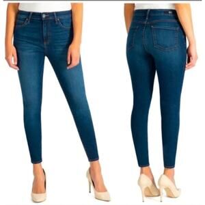 Kut from the Kloth Donna High Rise Ankle Skinny Jeans Size 8 Petite